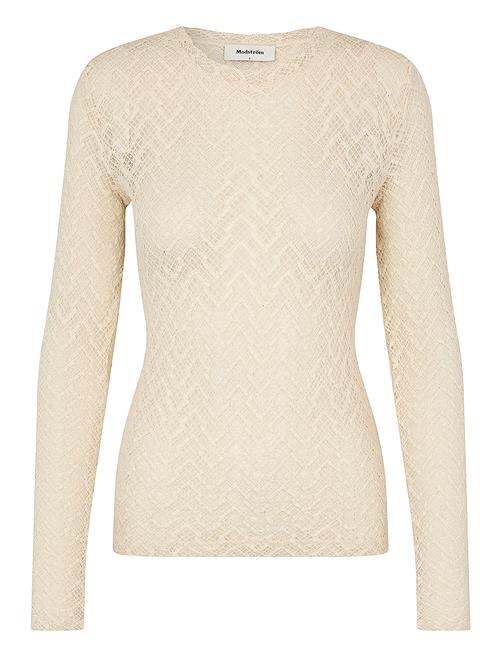 Hendrickmd Ls Top Modström Cream