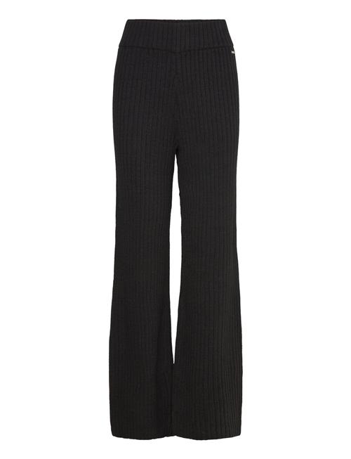 Rib Knit Pants Aim´n Black