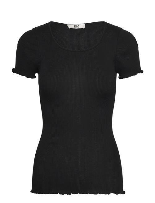 Rmwbalta Modal Ss T-Shirt RM By Rosemunde Black