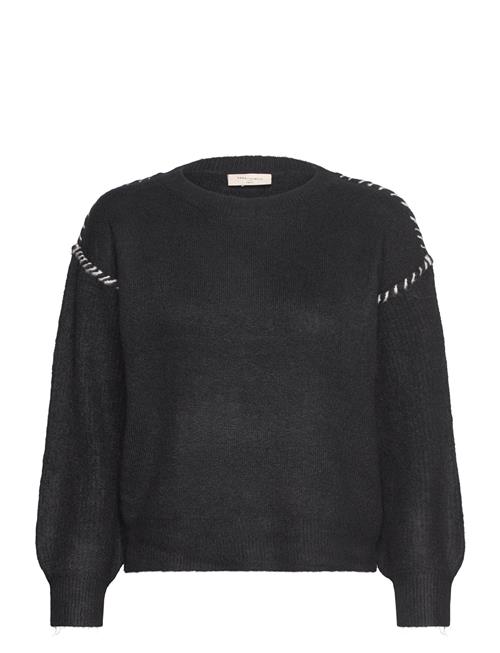 Se Fqkinlock-Pullover FREE/QUENT Black ved Booztlet