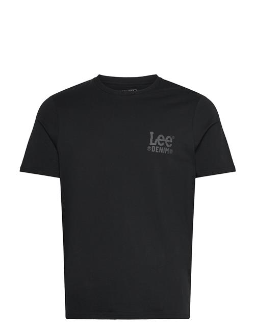 Subtle Logo Tee Lee Jeans Black