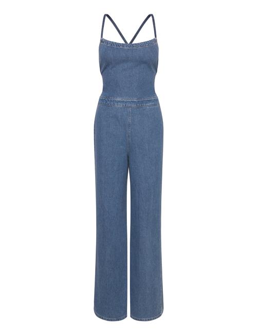 Se Backless Jumpsuit Lee Jeans Blue ved Booztlet