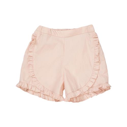 Copenhagen Colors Shorts I Poplin Med Frynser Dusty Rose | Lyserød | 128 cm