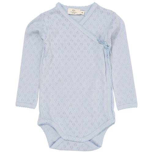 Copenhagen Colors GOTS Heart Baby Body Dusty Blue | Blå | 50 cm