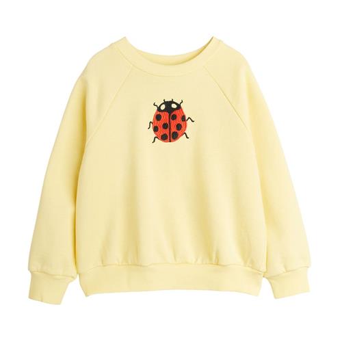 Se Mini Rodini Ladybugs Sweatshirt Yellow 92/98 cm  Gul  92/98 cm  Unisex ved Babyshop
