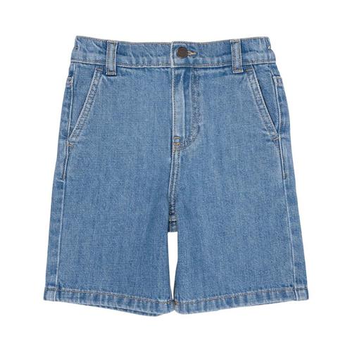 Copenhagen Colors Denimshorts Med Brede Ben Light Blue Indigo Washed | Blå | 104 cm