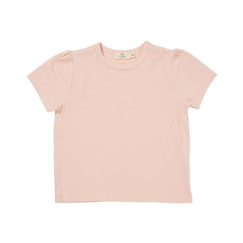 Copenhagen Colors T-shirt Med Flæseærmer Dusty Rose 122 cm  Lyserød  122 cm  kvinde