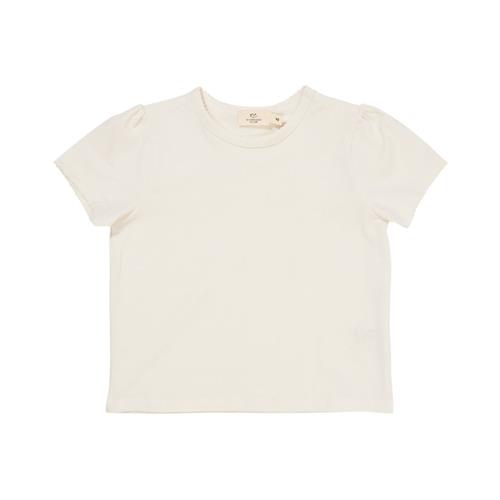 Copenhagen Colors T-shirt Med Flæseærmer Cream 92 cm  Beige  92 cm  kvinde