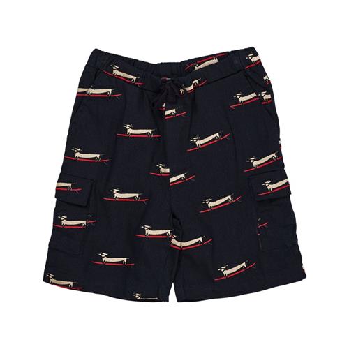 Copenhagen Colors Surfing Dog Shorts I Twill Navy | Blå | 122 cm