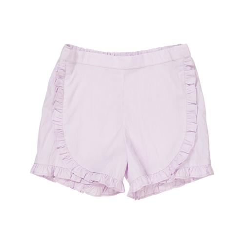 Copenhagen Colors Shorts I Poplin Med Frynser Lavender 92 cm  Lilla  92 cm  kvinde