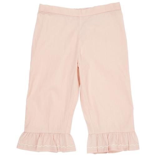 Copenhagen Colors Poplin Capri-bukser Dusty Rose 92 cm  Lyserød  92 cm  kvinde