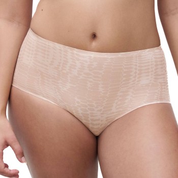 Chantelle Trusser Soft Stretch Panties Rosa Mønster  One Size Dame