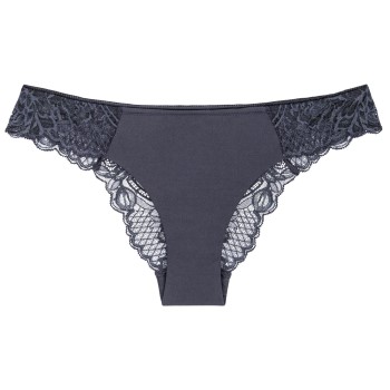 Florale by Triumph Wild Peony Florale Brazilian Knickers Trusser Mørkgrå  40 Dame