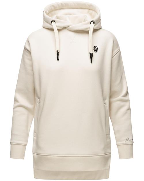 NAVAHOO Sweatshirt 'Silberengelchen'  sort / offwhite