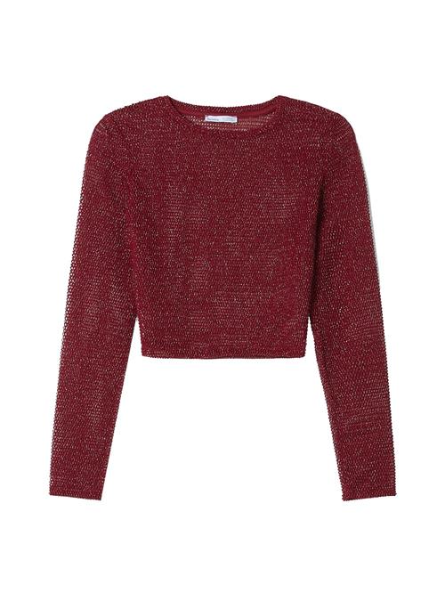 Bershka Pullover  burgunder