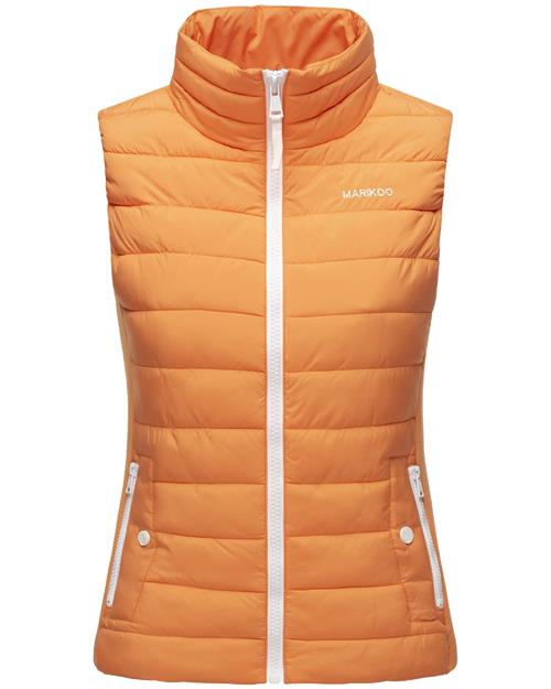 MARIKOO Vest 'Reimii'  lyseorange / hvid