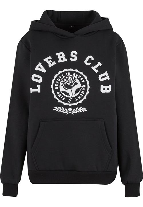 Miss Tee Sweatshirt 'Lovers Club'  sort / hvid