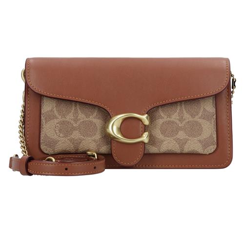 COACH Clutch 'Tabby'  brun / cappuccino