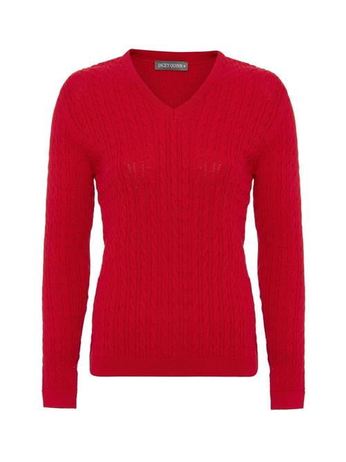 Jacey Quinn Pullover  rød