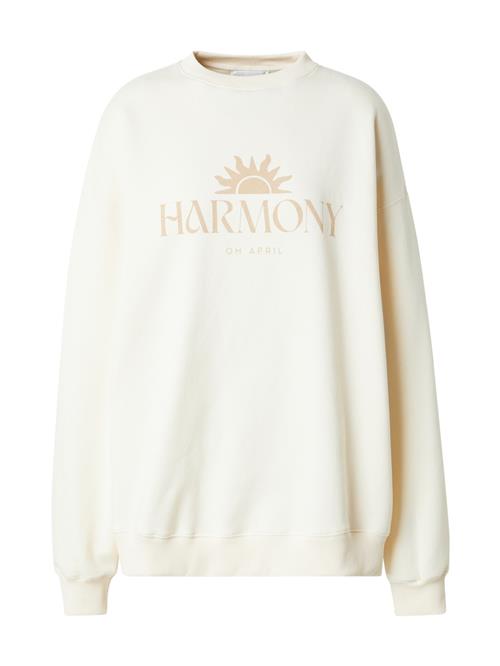 OH APRIL Sweatshirt 'Harmony'  sand / lysebeige