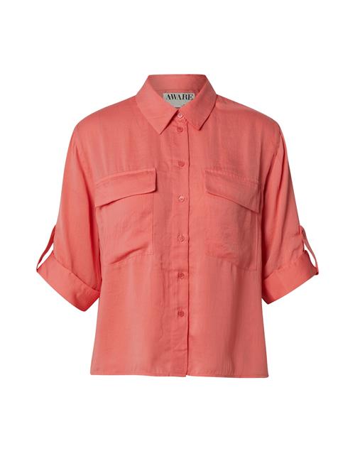 VERO MODA Bluse 'VMFABIANA'  hindbær