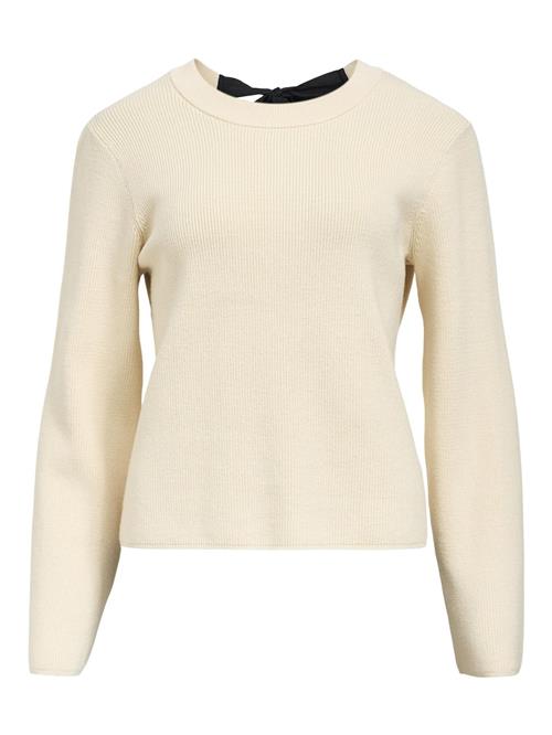 OBJECT Pullover  lysebeige / sort