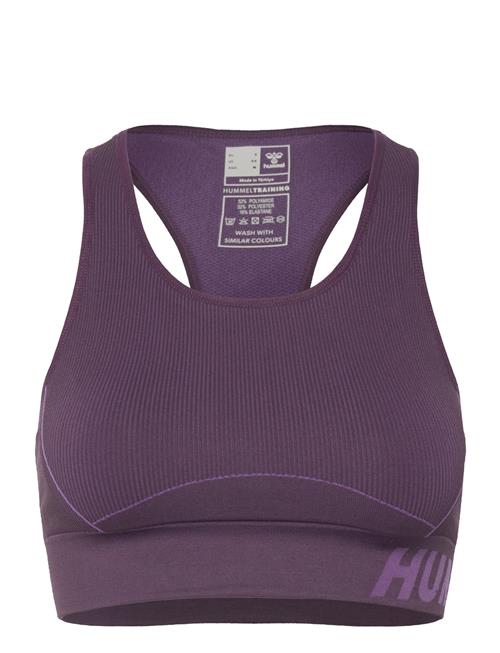 Hmlte Christel Seamless Sports Top Hummel Purple