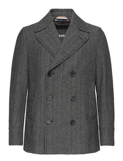 H-Hyde-Peacoat-224 BOSS Black