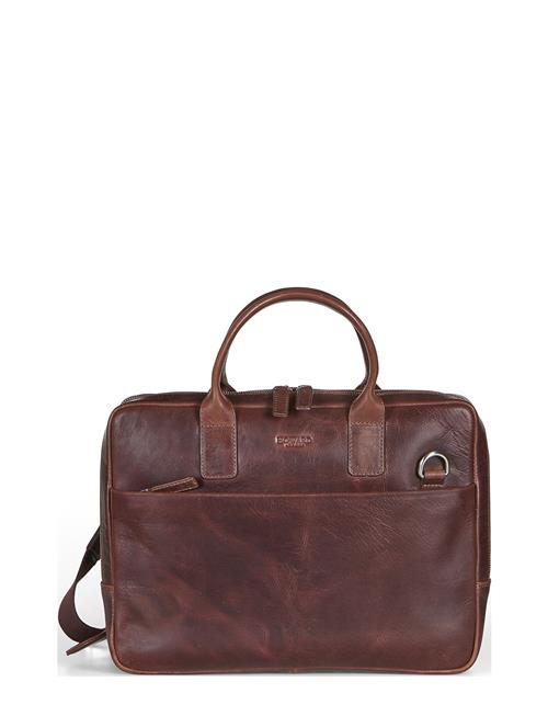 Laptop Bag Stanley Howard London Brown