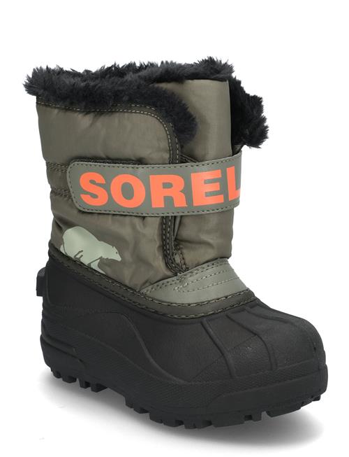 Childrens Snow Commander Boot Sorel Khaki