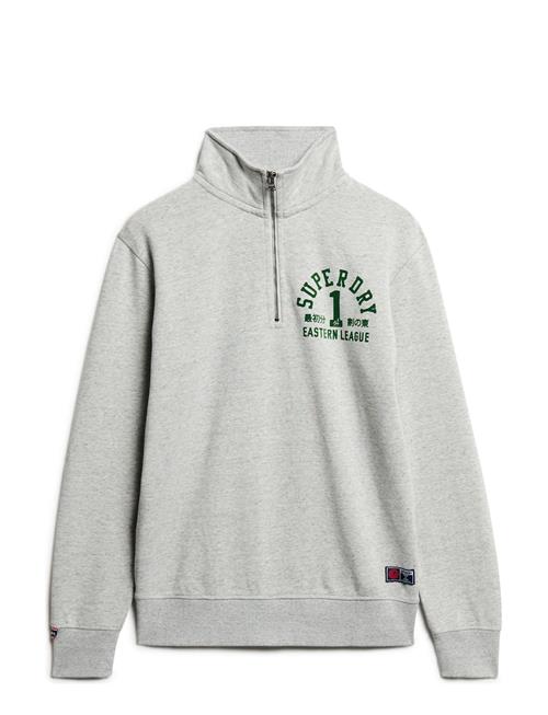 Track & Field Graphic Half Zip Superdry Grey