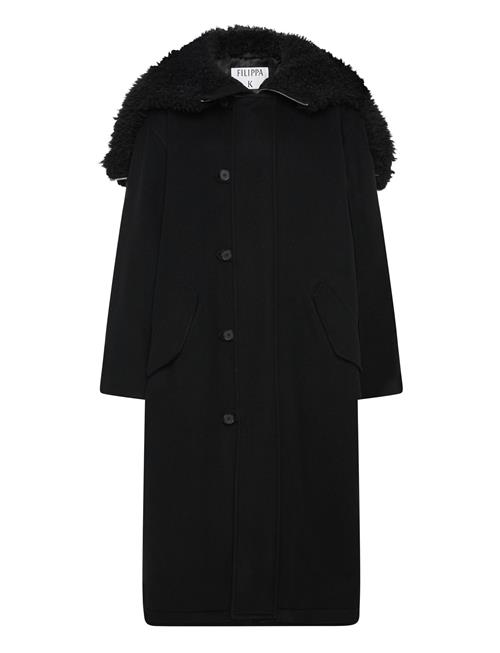 Wool Parka Filippa K Black