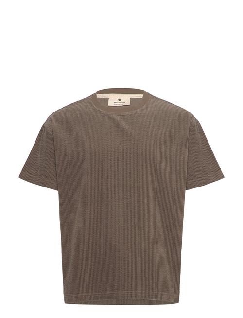 Akvillads Corduroy S/S Tee Anerkjendt Brown