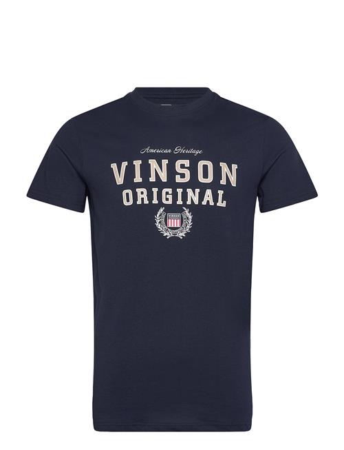 Raz Reg Cot Sj Vin M Tee VINSON Navy