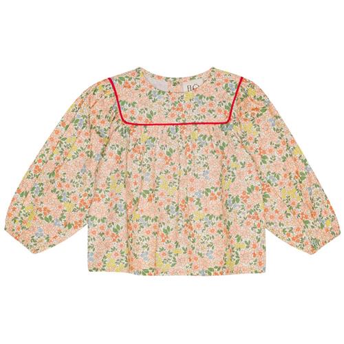 Flöss Emma Bluse Spring Flower | Beige | 134 cm