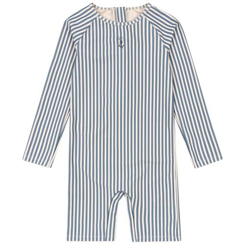 Konges Sløjd GOTS Aster UV-dragt Sailor Stripe | Blå | 12 months