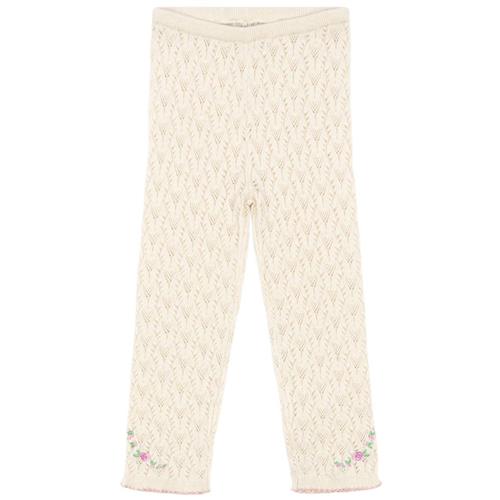 Konges Sløjd Rosier Strikkede Bukser Cream Off White |  | 12 months