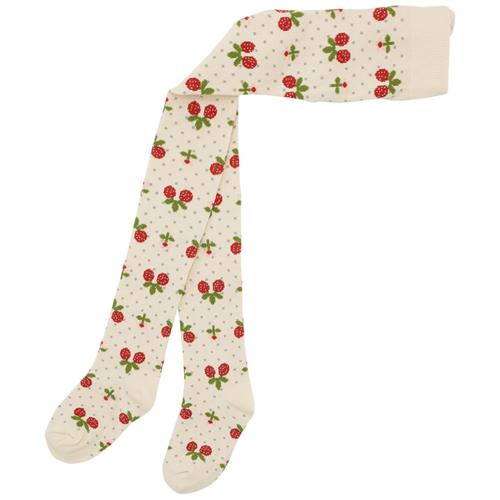 Flöss Strømper Soft White Berry | Hvid | 128/134 cm