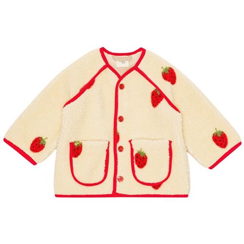 Flöss Strawberry Fleece-jakke Soft White Berry |  | 134 cm