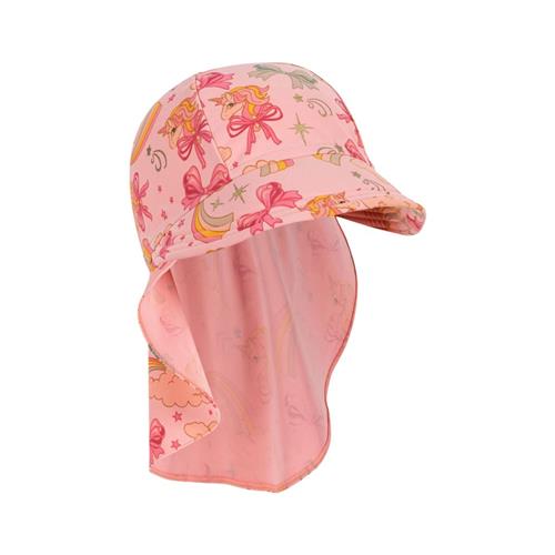 Konges Sløjd GOTS Manuca Frill Solhat Rainbow Bow 6-9 months  Lyserød  6-9 måneder  kvinde