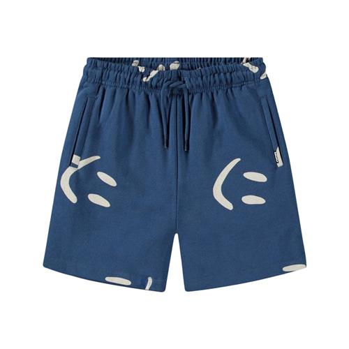 Molo Amil Soft Pants Big Smiles Blue 104cm  Blå  104 cm  mand