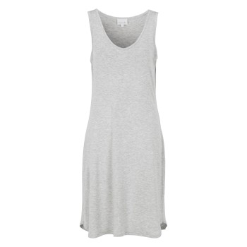 Damella Bamboo Nightdress Grå Bambus Large Dame