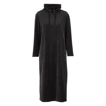 Damella Velour Cosy Dress Sort Medium Dame