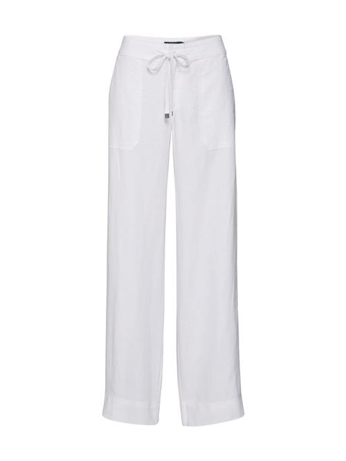 Lauren Ralph Lauren Bukser 'JOVONIE-WIDE LEG-PANT'  hvid