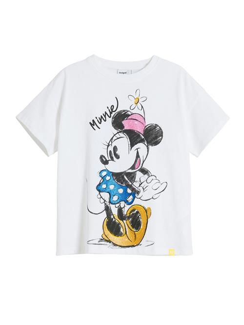 Desigual Bluser & t-shirts 'Minnie Mouse'  blandingsfarvet / hvid