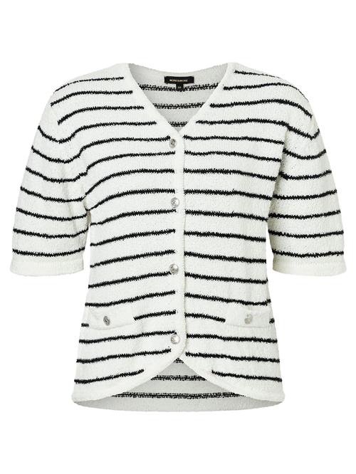 MORE & MORE Cardigan  ecru / sort