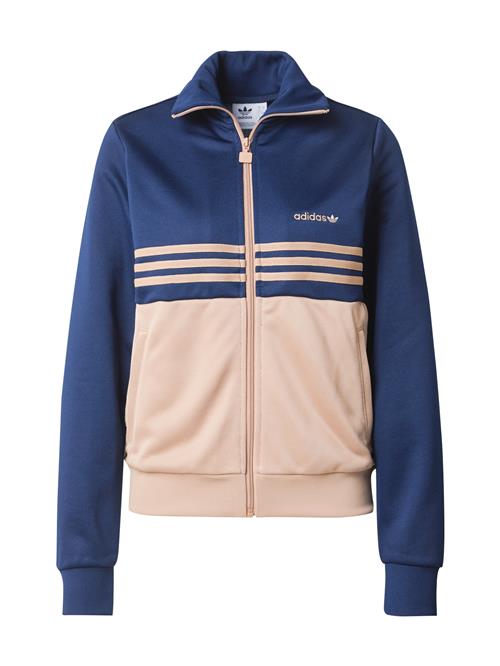 ADIDAS ORIGINALS Sweatjakke  nude / mørkeblå