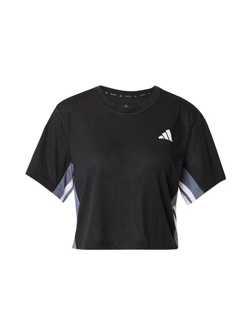 ADIDAS PERFORMANCE Funktionsbluse  opal / sort / hvid