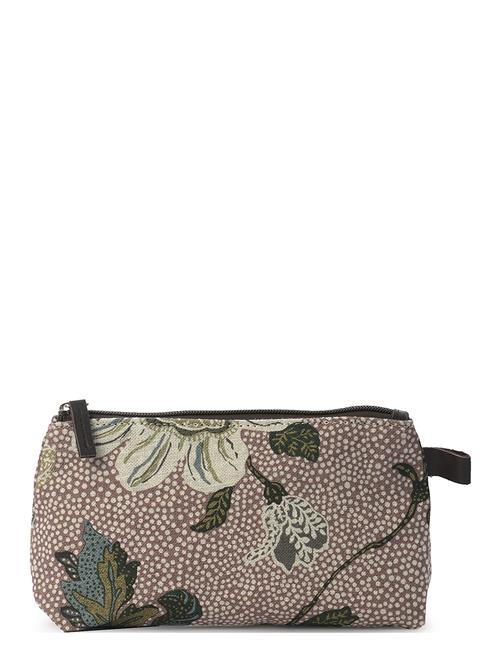 Cosmetic Bag Flower Linen : Small Ceannis Pink