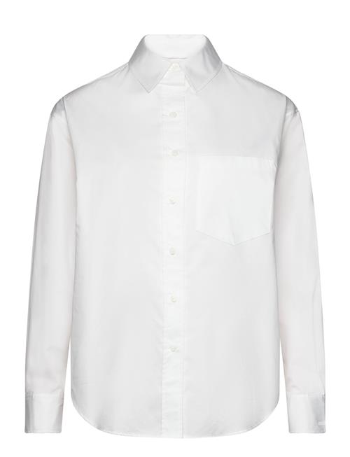 Relaxed Cotton Shirt Calvin Klein White